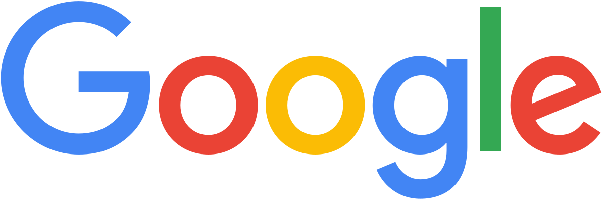 Logo Google Logo officiel de Google, version 2015, avec les lettres colorées sur fond transparent.